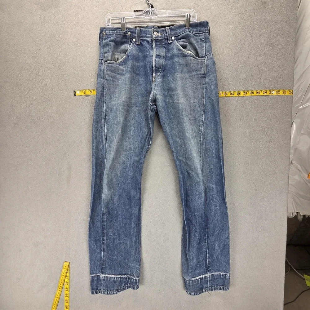 Vintage Levis Engineered Jeans Mens 33x32 Blue Twisted Medium Wash